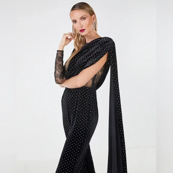 BCBGMaxAzria | Pants & Jumpsuits | New Bcbgmaxazria Draped Velvet 
